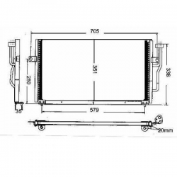 KONDENSATOR       S40/V40,