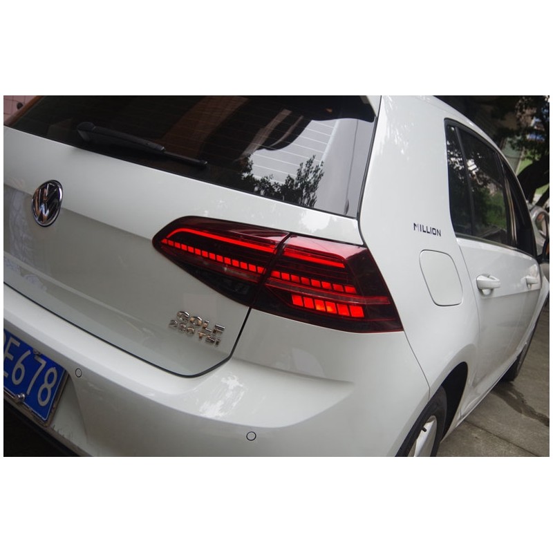 Feux arrière led Golf 7 GTI Facelift à clignotants dynamique