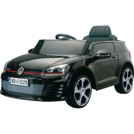 Voiture Enfant Volkswagen Golf VII GTI Noir Sur batterie 12V Incluse. SD et télécommande - dès 3 ans Voiture Enfant Volkswagen Golf VII GTI Noir Sur batterie 12V Incluse. SD et télécommande - dès 3 ans