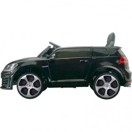 Voiture Enfant Volkswagen Golf VII GTI Noir Sur batterie 12V Incluse. SD et télécommande - dès 3 ans Voiture Enfant Volkswagen Golf VII GTI Noir Sur batterie 12V Incluse. SD et télécommande - dès 3 ans
