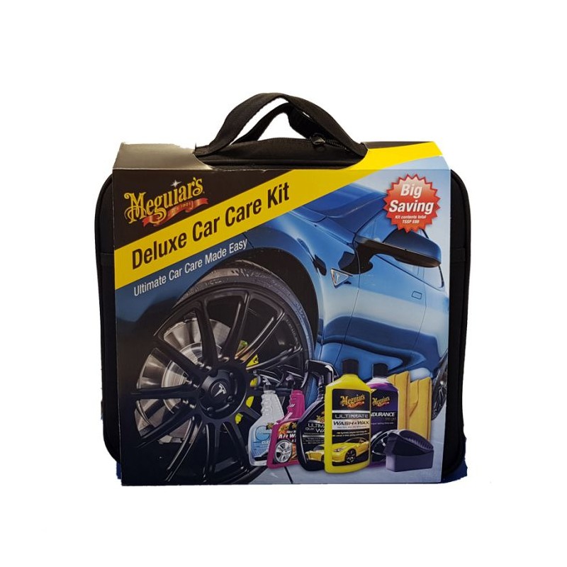 Meguiars Deluxe Car Care Kit (G17716/G17516/G7516/G9524/G8216/X3090/2xDoek)