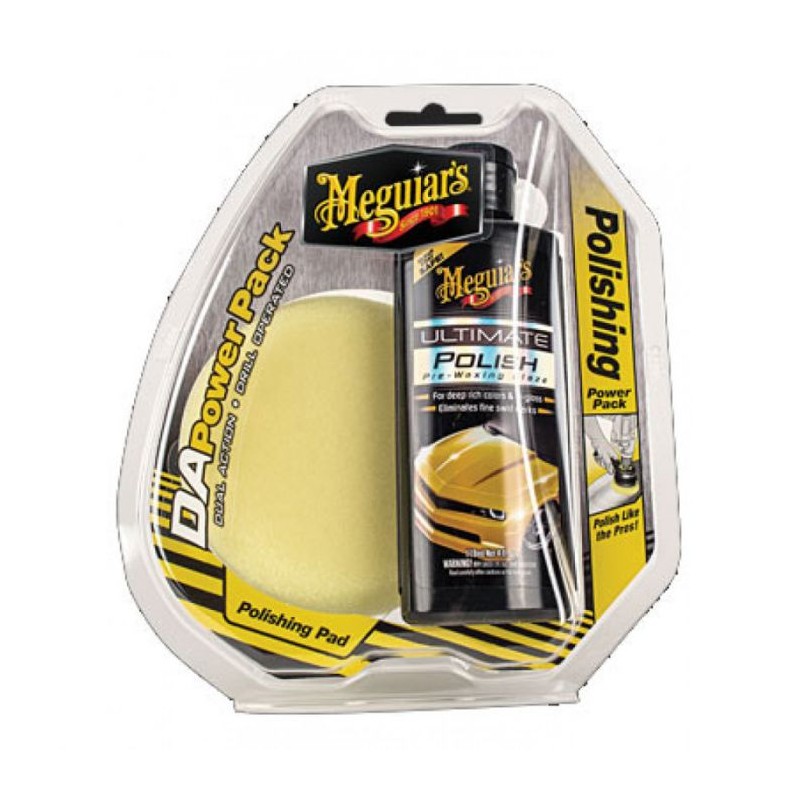 Meguiars Power Pack Polish (118ml Polish & 1 Pad) voor Dual Action Polisher