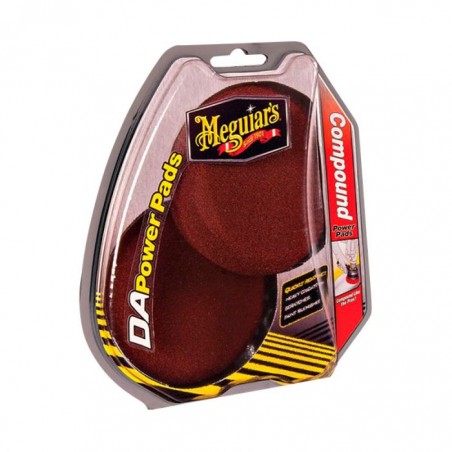 Meguiars Power Pads Compound 4'' voor Dual Action Polisher, Set à 2 stuks