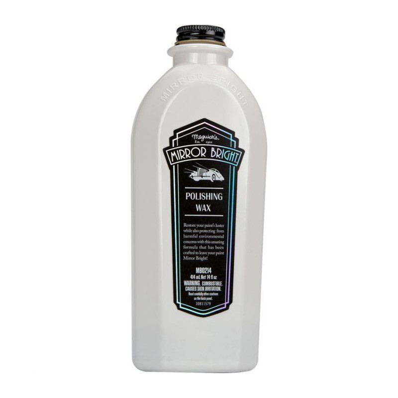 Meguiars Mirror Bright Polishing Wax 414ml