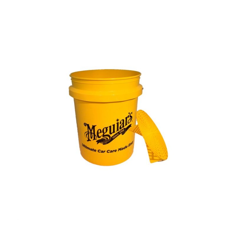 Meguiars Yellow Bucket (excl. Grit Guard ME X3003) - Diameter 290mm