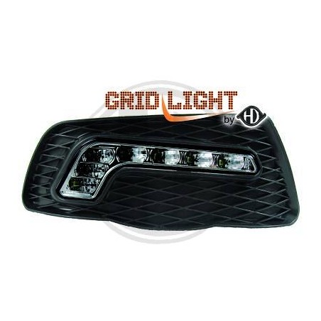 Feux diurnes Led avec grilles pour Mercedes Classe C W204 