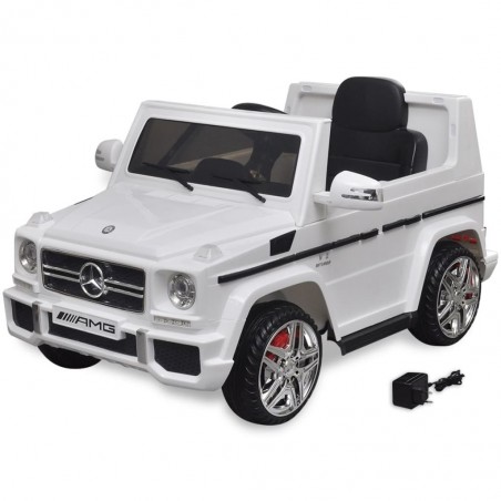 Voiture Enfant Mercedes Benz G65 2 moteurs Sur batterie. SD et télécommande - dès 3 ans