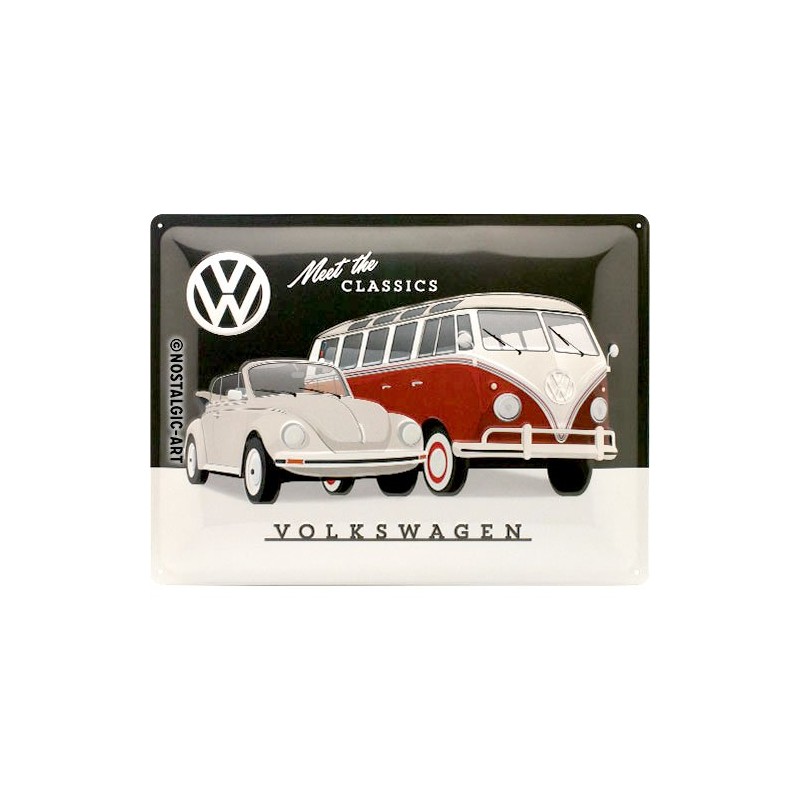 Décoration Plaque en métal Vintage "" cm