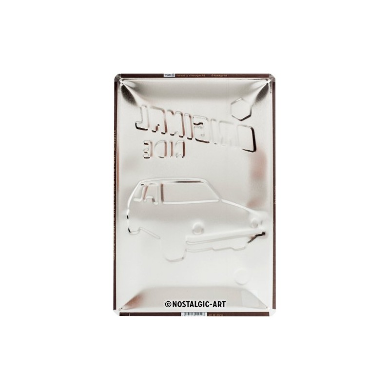 Décoration Plaque en métal Vintage "Bolshoi de Volkswagen VW Meet The Classics" 30x40cm