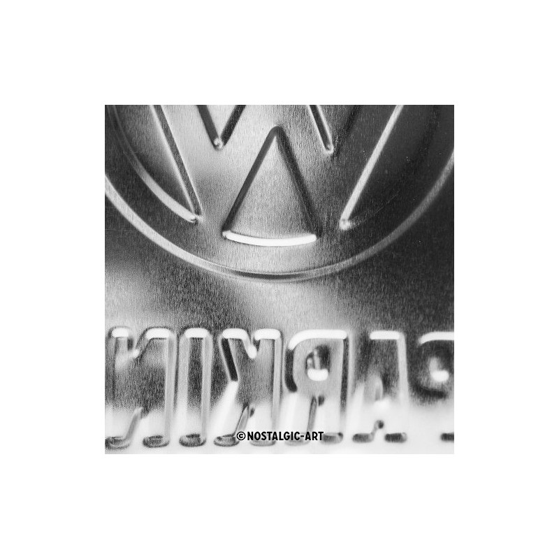 Décoration Plaque en métal Vintage "VW parking Only" 20x30cm
