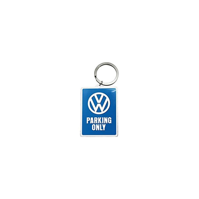Porte clef Vintage VW "Parking Only" 6x4.5cm