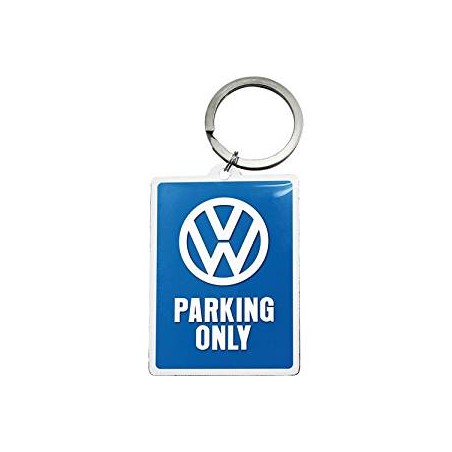 Porte clef Vintage VW "Parking Only" 6x4.5cm