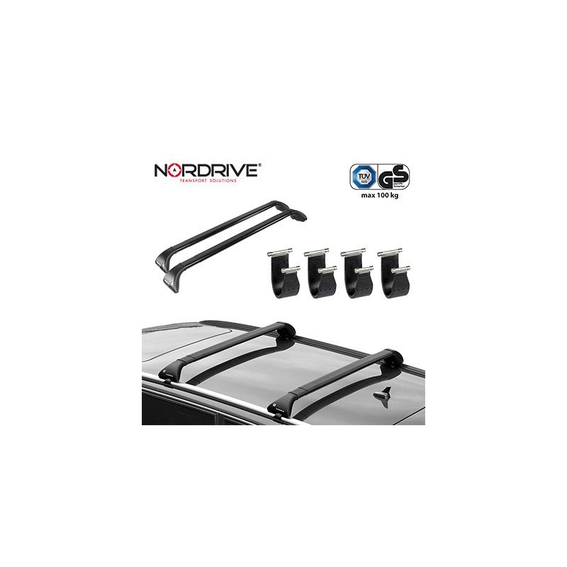 Barres de toit "Snap" Acier pour Peugeot 306 Break