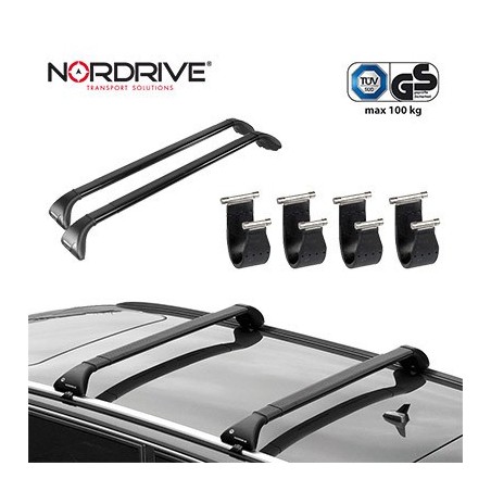 Barres de toit "Snap" Acier pour Peugeot 306 Break Barres de toit "Snap" Acier pour Peugeot 306 Break