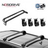 Barres de toit "Snap" Acier pour Peugeot 306 Break Barres de toit "Snap" Acier pour Peugeot 306 Break