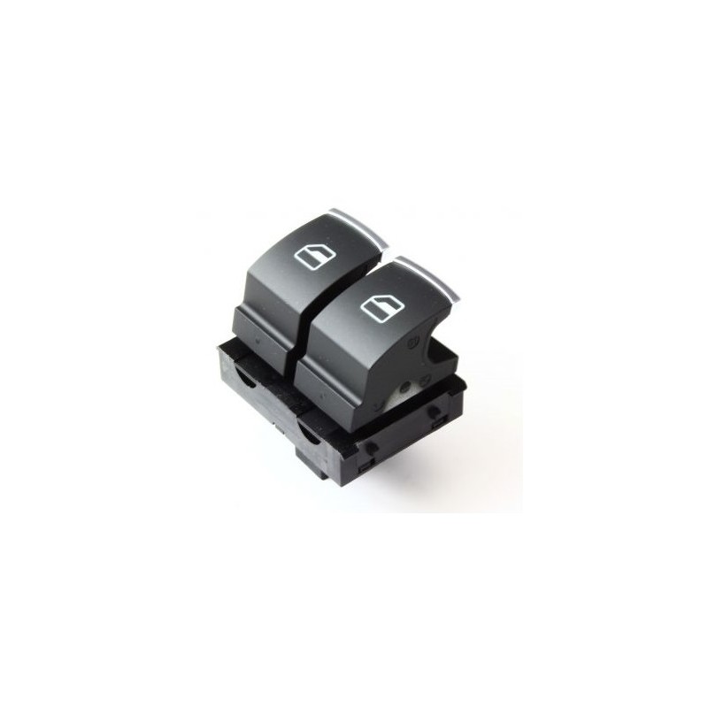Bouton lève vitre double avec insert chromé - 5K3959857CXSH Bouton lève vitre double avec insert chromé - 5K3959857CXSH