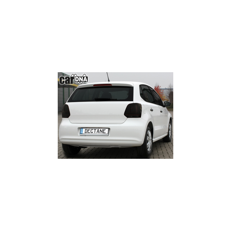 Feux carDNA LED VW Polo 6R rouge/fumé à clignotants dynamique - RV46LLBSY