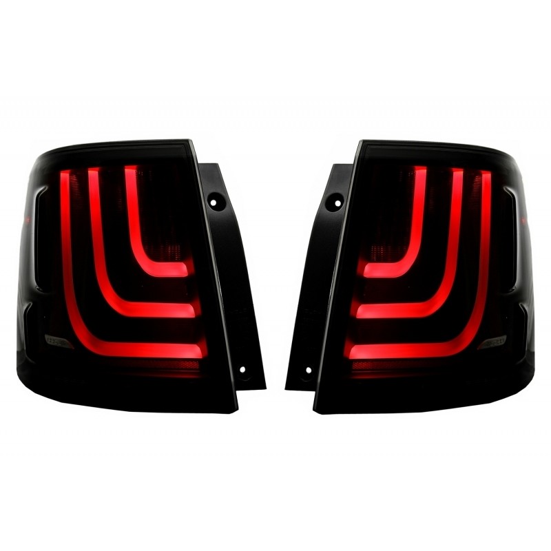 Glohh LED LightBar Taillights suitable for Range Rover Sport L320 (2005-2013) GL-3x Dynamic Smoke