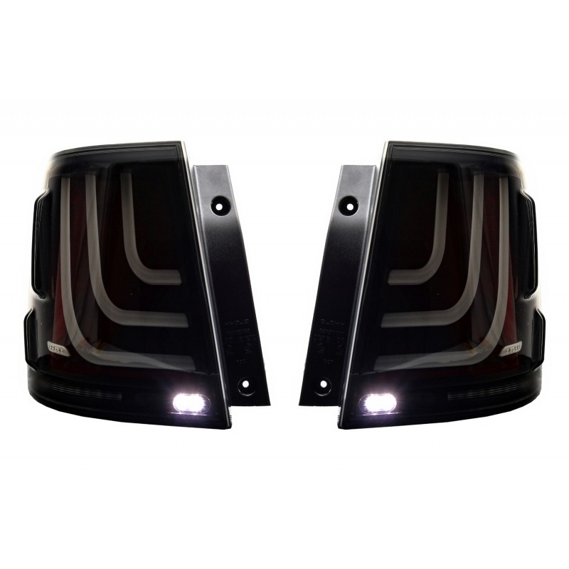 Glohh LED LightBar Taillights suitable for Range Rover Sport L320 (2005-2013) GL-3x Dynamic Smoke