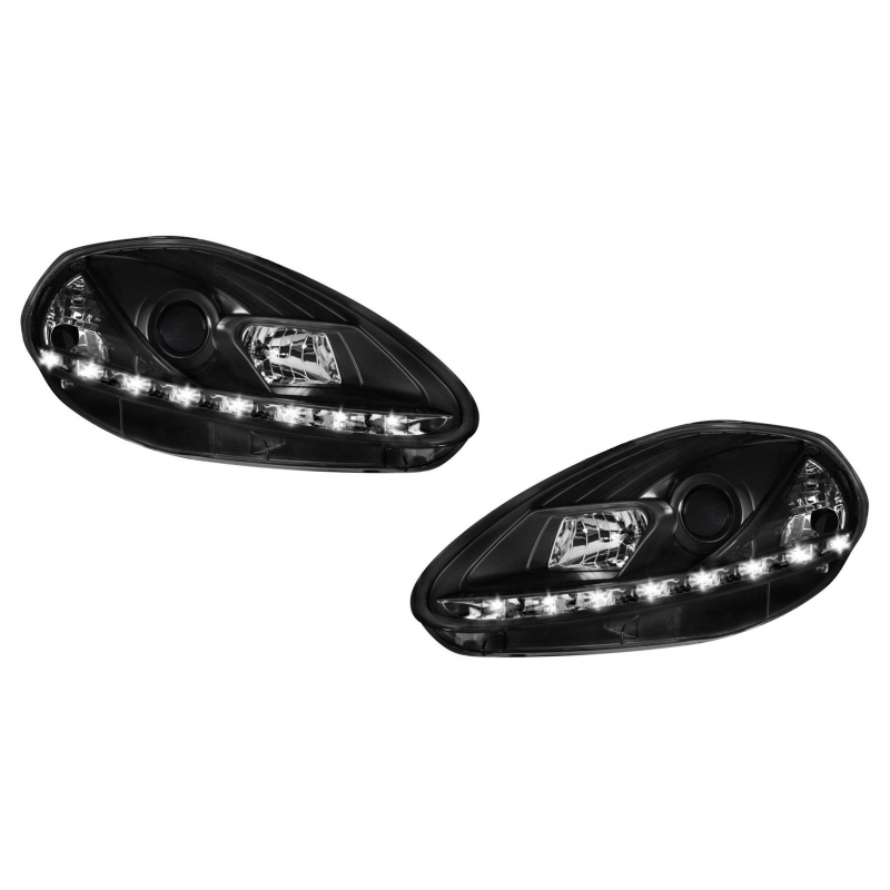 D-LITE headlights suitable for FIAT G.Punto 05-08_daytime running light_b