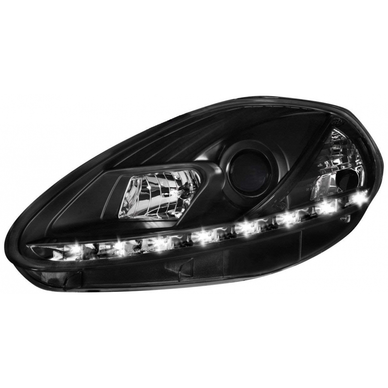 D-LITE headlights suitable for FIAT G.Punto 05-08_daytime running light_b