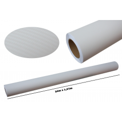 3d Carbon fiber film textured - car vinyl 30 meters