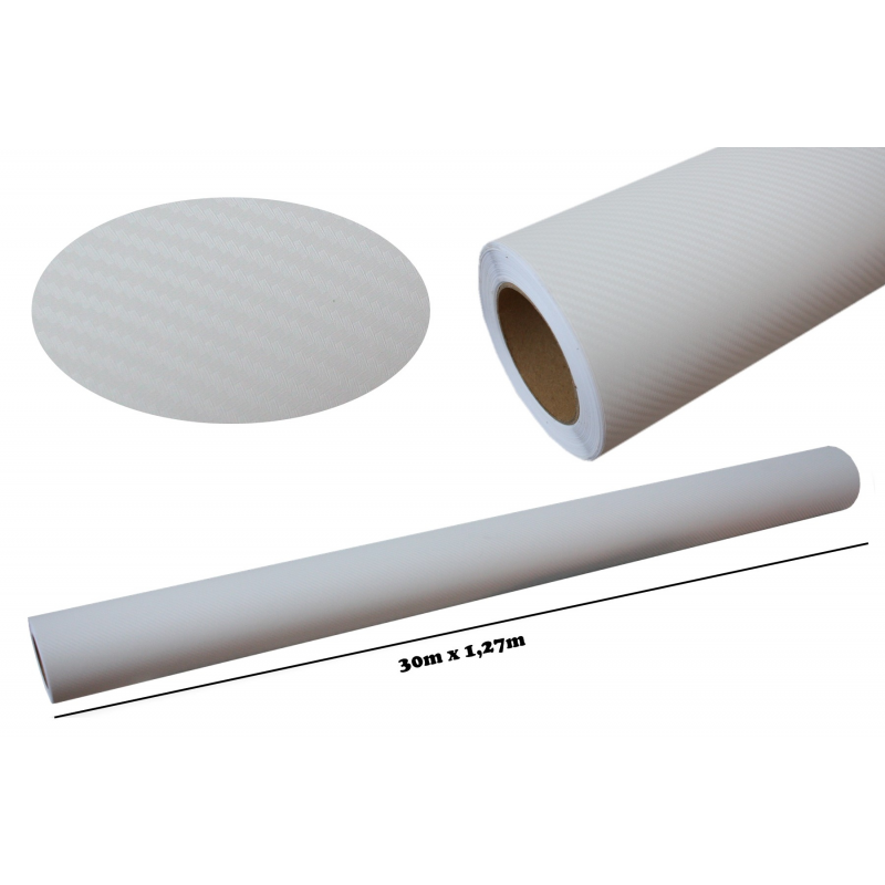 3d Carbon fiber film textured - car vinyl 30 meters