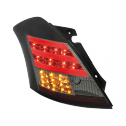 LED taillights suitable for SUZUKI Swift 11+ black / smoke