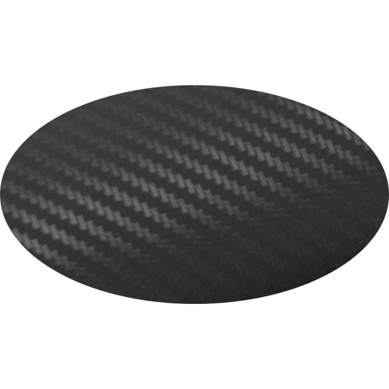 Carbon Fiber Textured Vinyl Auto Wrap 1.27m x 30m Black