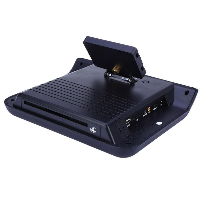 Universal 9 Inch Car Headrest DVD Player HDMI LCD Screen Backsuitable for SEAT Monitor -Black