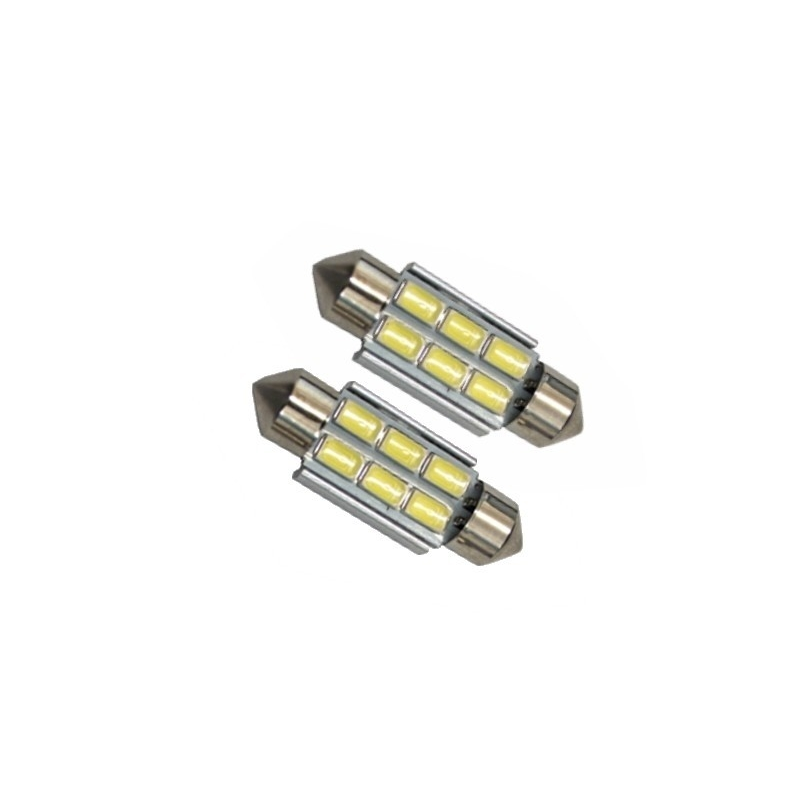 License Plate Festoon Led 6 SMD CanBus 5630 12V 36mm