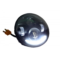 5.75 Inch Motorcycle CREE LED Headlight Angel Eye Halo DRL