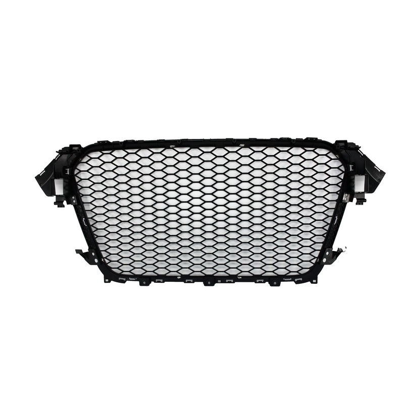 Badgeless Front Grille suitable for AUDI A4 B8 Facelift (2012-2015) RS Design With and Without PDC