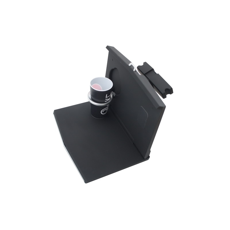 Universal Auto Headrest Desk Laptop Folding Tray Table Worktop Cup Stand Car Back suitable for SEAT