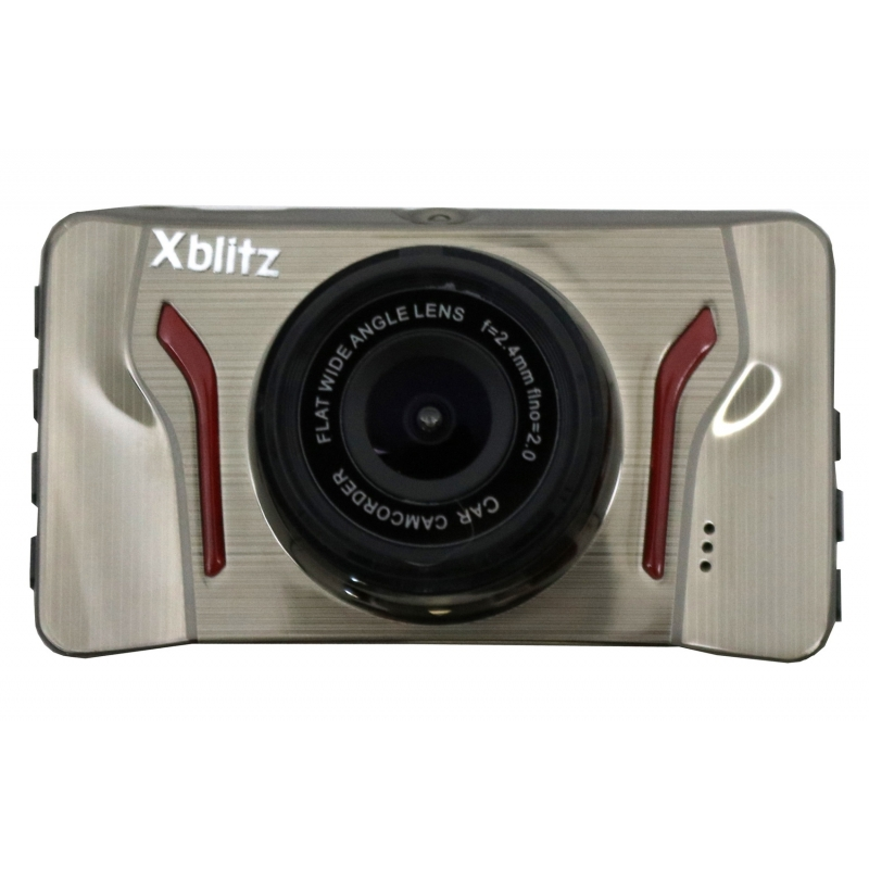 Xblitz Ghost Dash Camera Dashboard Recorder Full HD 1920x1080P, 2 Inch Screen, 120 Degrees Lens, Gold