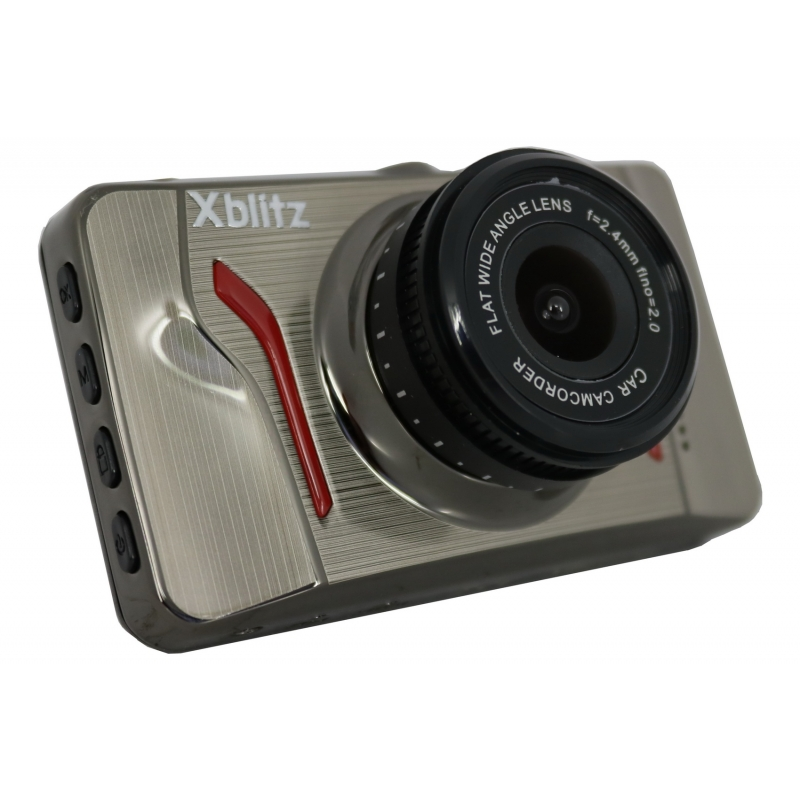 Xblitz Ghost Dash Camera Dashboard Recorder Full HD 1920x1080P, 2 Inch Screen, 120 Degrees Lens, Gold