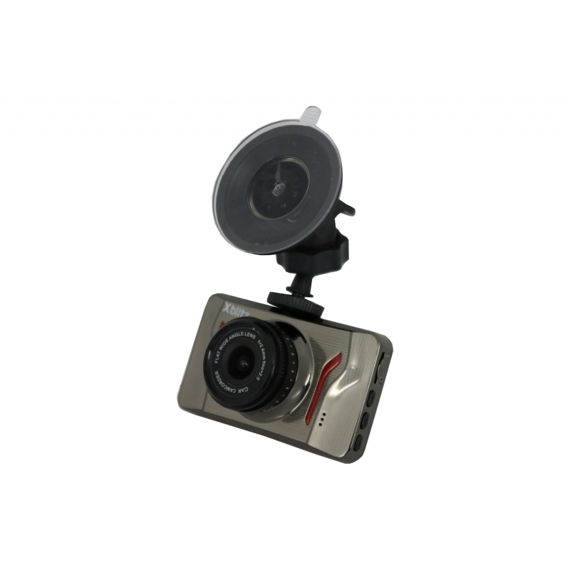 Xblitz Ghost Dash Camera Dashboard Recorder Full HD 1920x1080P, 2 Inch Screen, 120 Degrees Lens, Gold