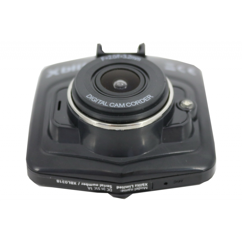 Xblitz Limited Dash Camera Dashboard Recorder Full HD 1920x1080P, 120 Degrees Lens, 2.4 Inch Screen, Black