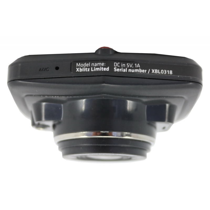 Xblitz Limited Dash Camera Dashboard Recorder Full HD 1920x1080P, 120 Degrees Lens, 2.4 Inch Screen, Black