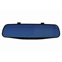 Xblitz Mirror 2016 Dash Camera Dashboard Recorder Full HD 1920x1080P, 4.3 Inch, 140 Degrees Lens, Black