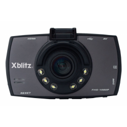 Xblitz Dash Camera Dashboard Recorder DVR Xblitz Black Bird Full HD 1920x1080P, 2.7 Inch Screen, 170 Degrees Lens, Black