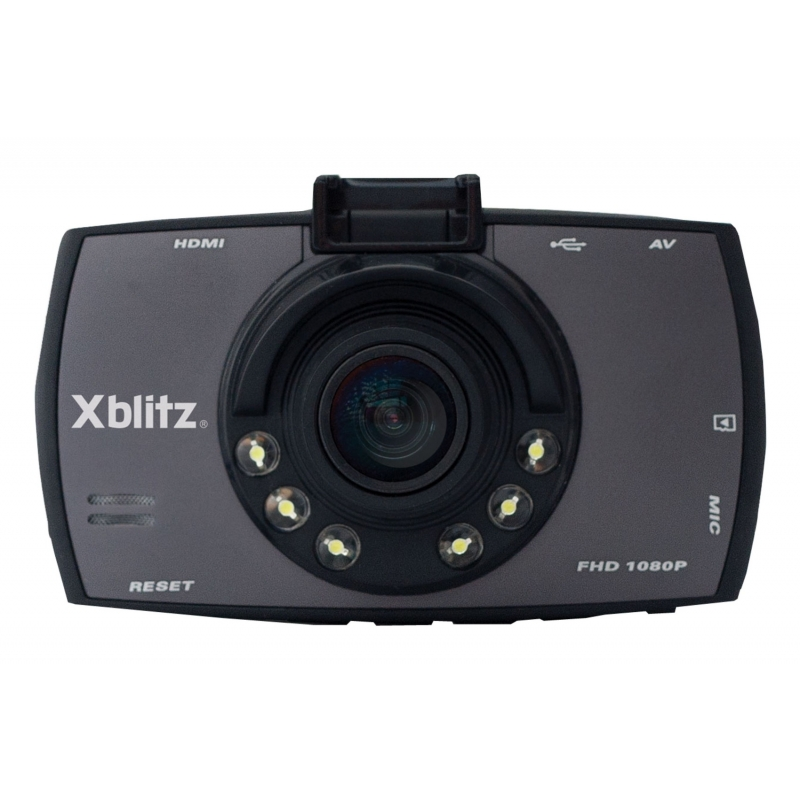 Xblitz Dash Camera Dashboard Recorder DVR Xblitz Black Bird Full HD 1920x1080P, 2.7 Inch Screen, 170 Degrees Lens, Black