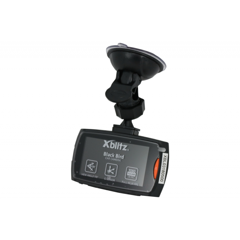 Xblitz Dash Camera Dashboard Recorder DVR Xblitz Black Bird Full HD 1920x1080P, 2.7 Inch Screen, 170 Degrees Lens, Black