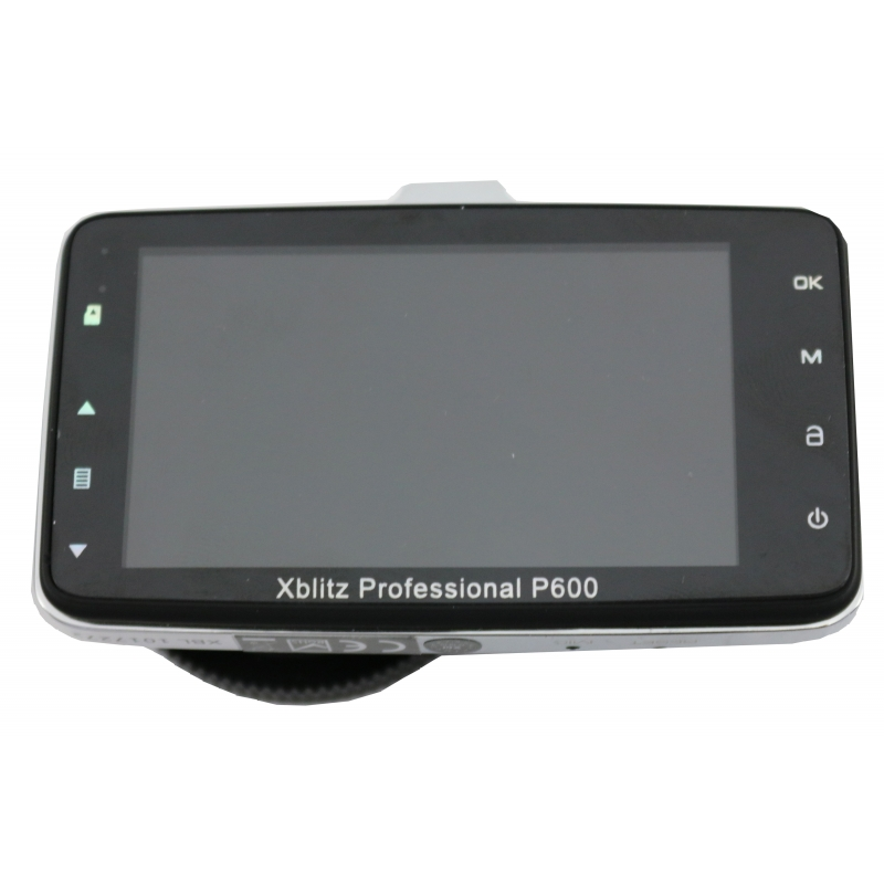 Xblitz Dash Dual Camera Front and Rear Dashboard Recorder DVR Professional P600 Full HD 1920x1080P, 2,7 Inch, 165 Degrees Lens, 