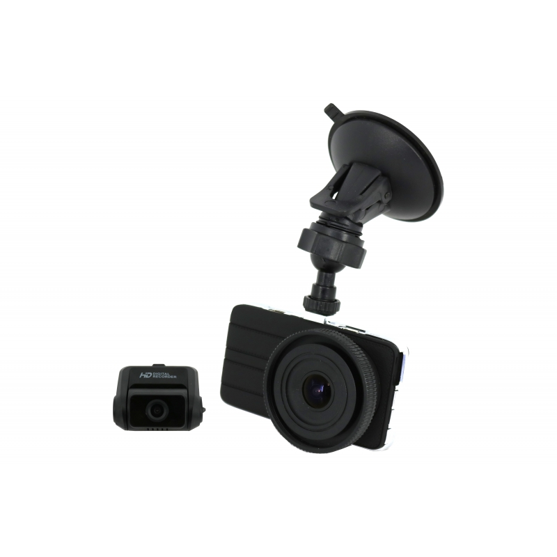 Xblitz Dash Dual Camera Front and Rear Dashboard Recorder DVR Professional P600 Full HD 1920x1080P, 2,7 Inch, 165 Degrees Lens, 