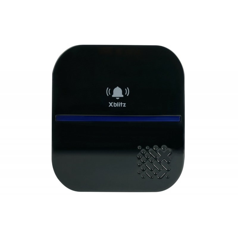 Xblitz Kinetic Black Wireless Doorbell Black