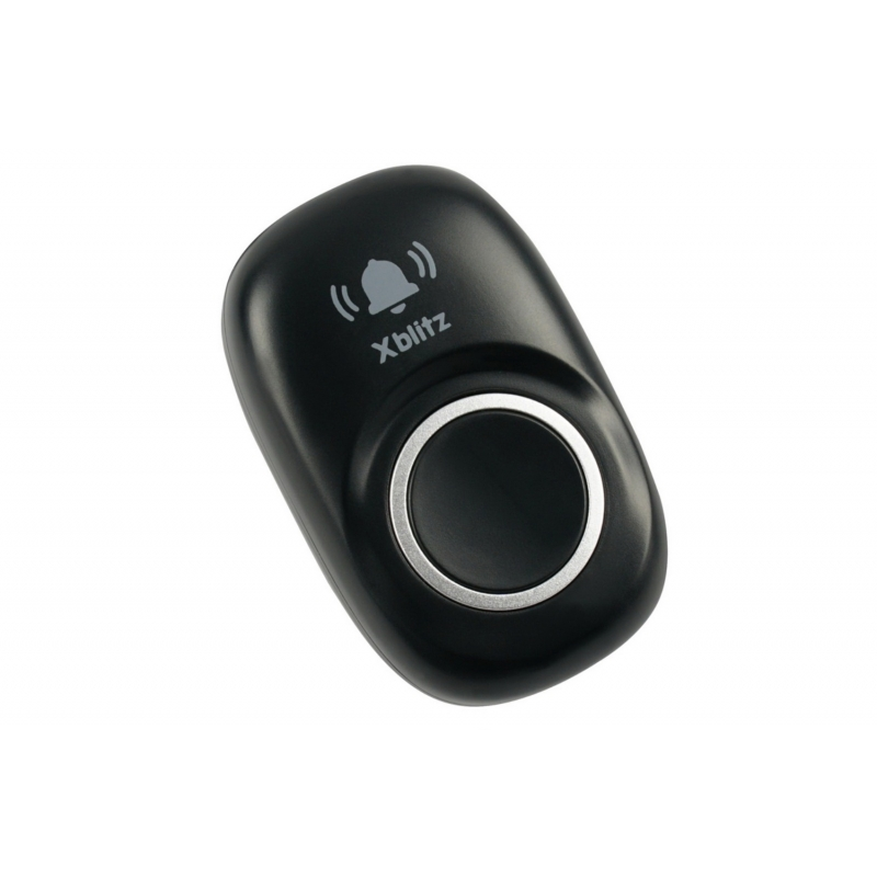 Xblitz Kinetic Black Wireless Doorbell Black
