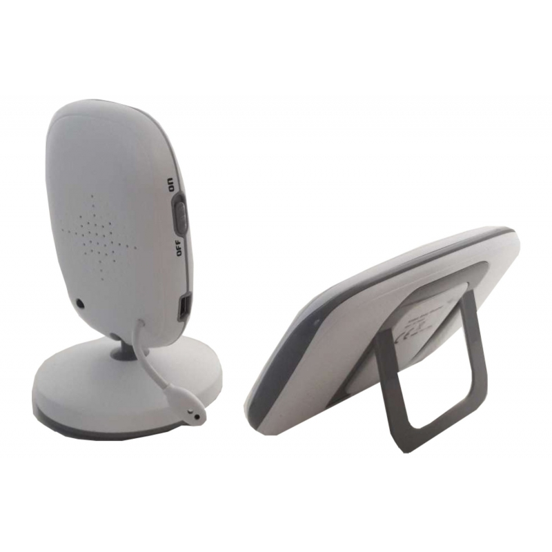 Xblitz Kinder Electronic Nanny Baby Monitor, Wireless, 2,4 GHZ, 3.2 Inch TFT LCD Screen , Night Vision, Bidirectional Communicat