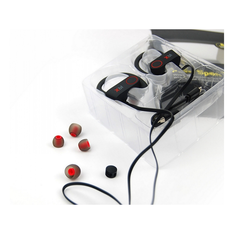 Xblitz Pure Sport Wireless Bluetooth Headphones, Black