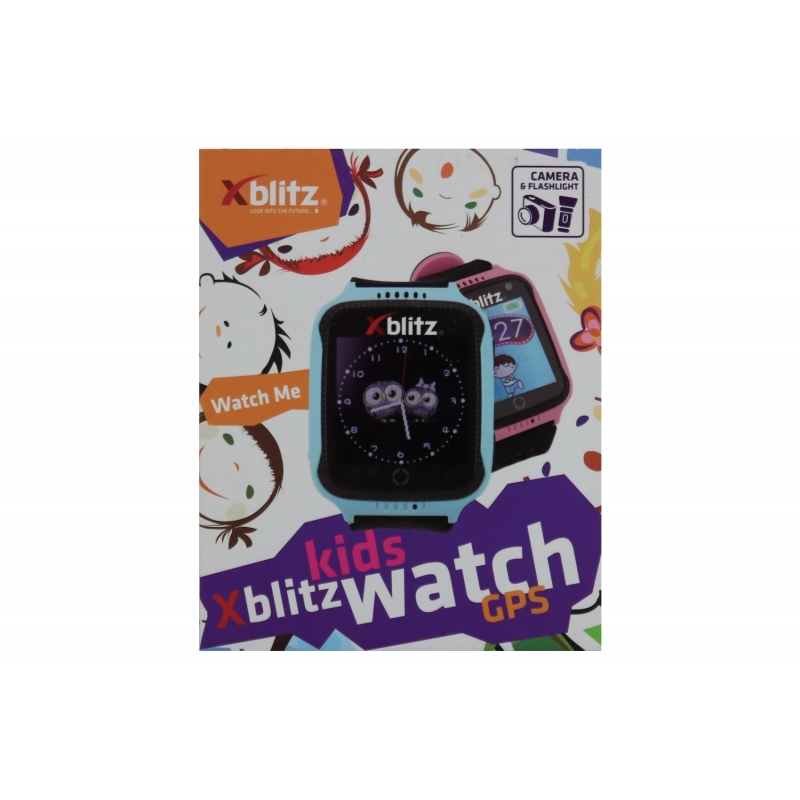 Xblitz Kids Watch GPS Watch Me Smart Watch Blue